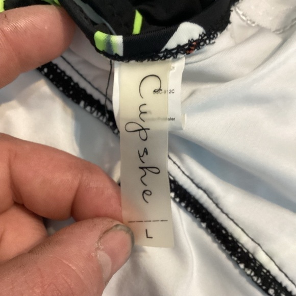 Cupshe Year of Flowers One Piece Swimsuit Size L Multicolor - Picture 6 of 7